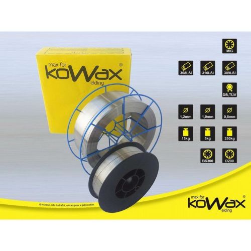 KOWAX Svařovací drát MIG 1,0 ER308LSi / cívka 15 kg
