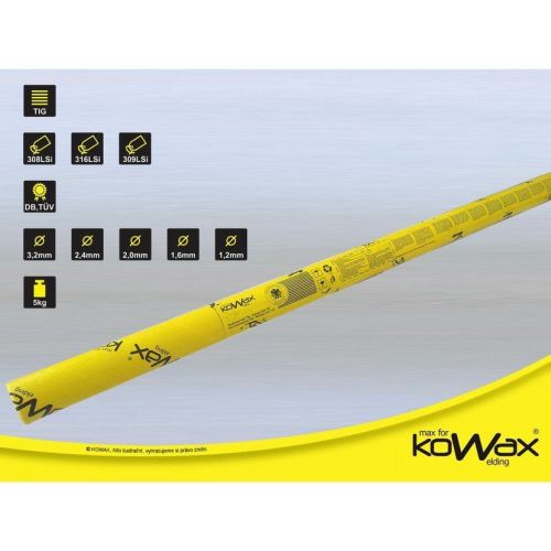 KOWAX Svařovací drát 2,0 316LSi TIG / 5kg