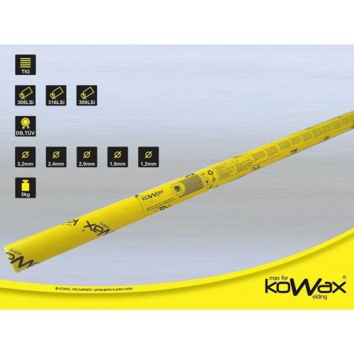 KOWAX Svařovací drát 1,0 308LSi TIG / 5kg