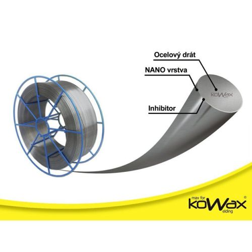 KOWAX Svařovací drát Speed Road 0,8 G3Si1 / cívka 15 kg