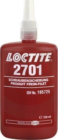 Loctite 2701 / 250 ml - zajišťování šroubů vysoko-pevnostní