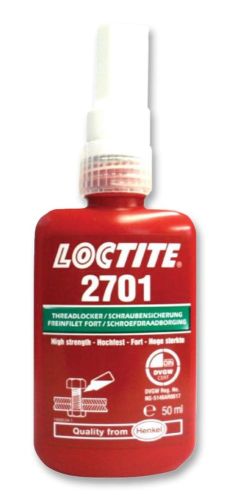 Loctite 2701 / 50 ml (PO EXPIRACI) - zajišťování šroubů vysoko-pevnostní