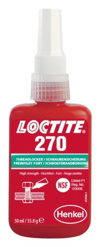 Loctite 270 / 50 ml - zajišťování šroubů vysoko-pevnostní