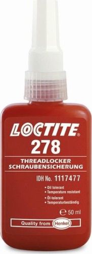 Loctite 278 / 50 ml -  zajišťování šroubů vysoko-pevnostní