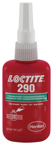 Loctite 290 / 50 ml ( PO EXPIRACI) - zajišťování šroubů vysoko-pevnostní