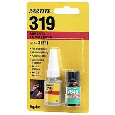 Loctite 319 / 5 g + Loctite 7649 / 4 ml - kov/sklo