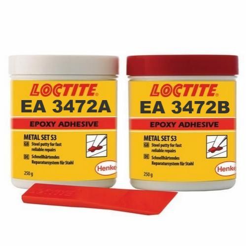 Loctite 3472 / 500 g - kovem plněné epoxidové lepidlo (ST2)