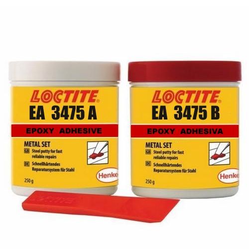 Loctite 3475 / 500 ml - kovem plněné epoxidové lepidlo (AL)