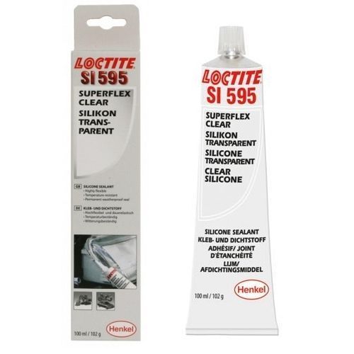 Loctite 595 / 100 ml - silikonové těsnění čiré