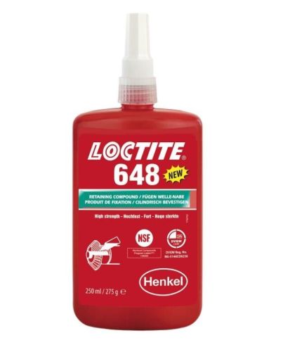 Loctite 648 / 250 ml - upevňovač spojů VP