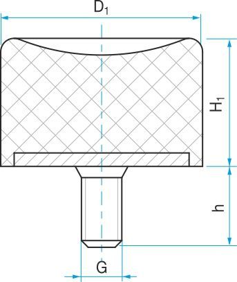 silentblok DS 15x14 M 4/13