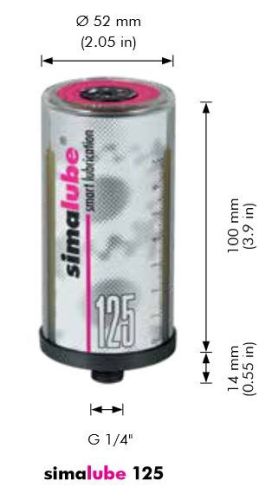 SL SL18-125 (aut. maznice) potravinářský olej, 125ml